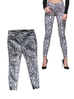 Snakeskin Good American Pants